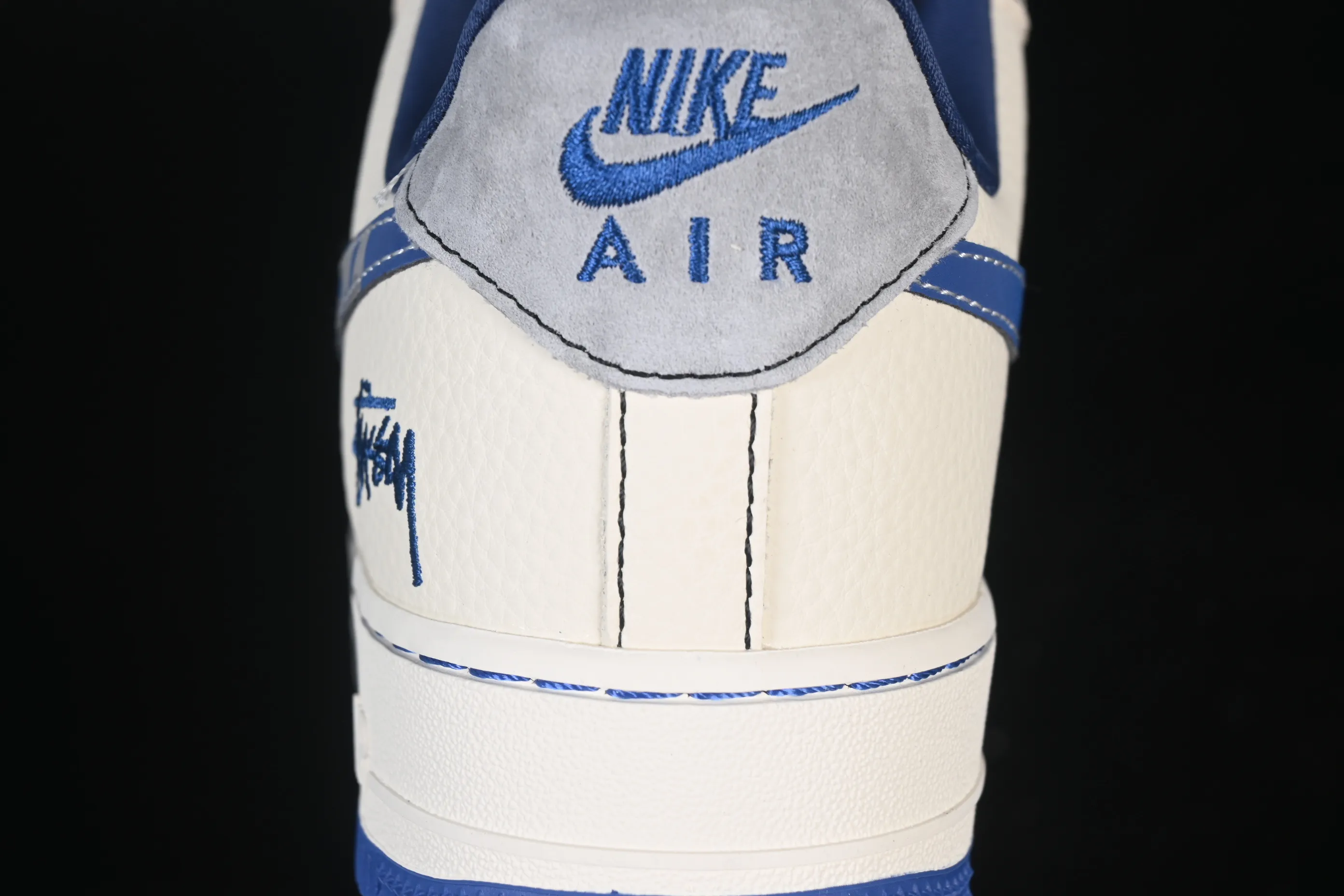 All categories Nk Air Force 1 Air Force series Nk Air Force 1 Low Air Force low-top Nike Air Force 1'07 Low Stussy co-branded double parquet blue hook Air Force 1 low-top casual sneakers XL1979-123